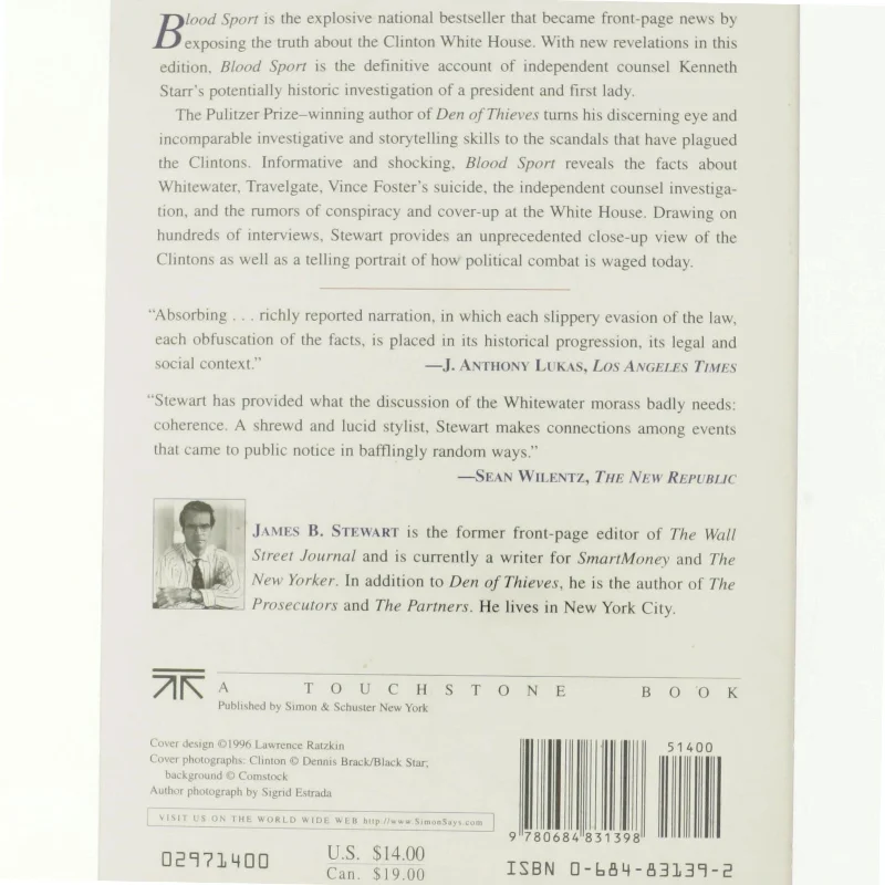 Blood Sport af James B. Stewart (Bog)