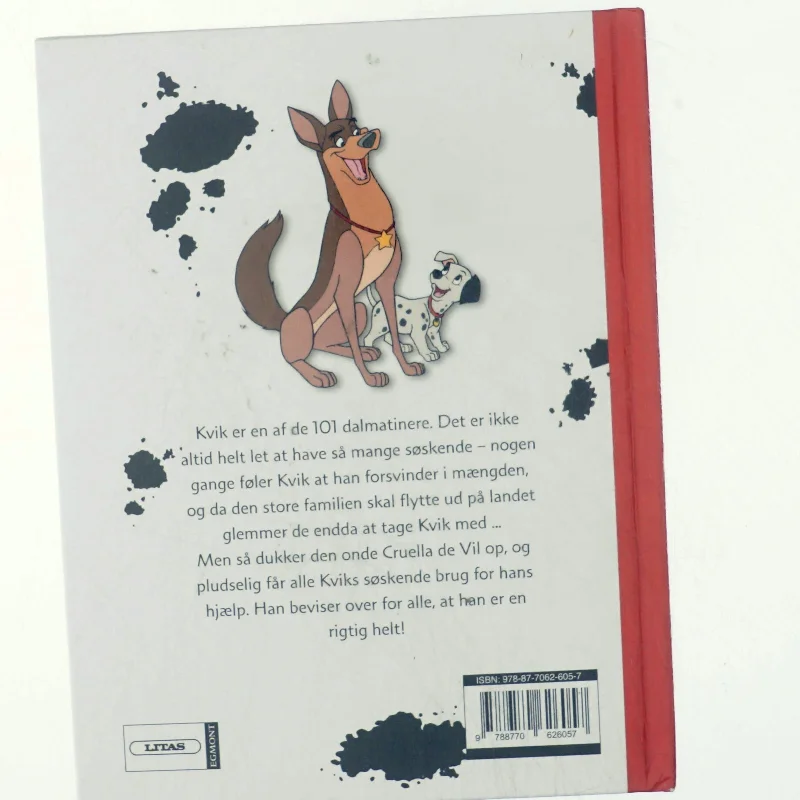 101 dalmatinere : En rigtig helt (Bog) fra Disney