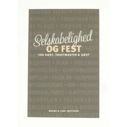 Selskabelighed og fest (bog)