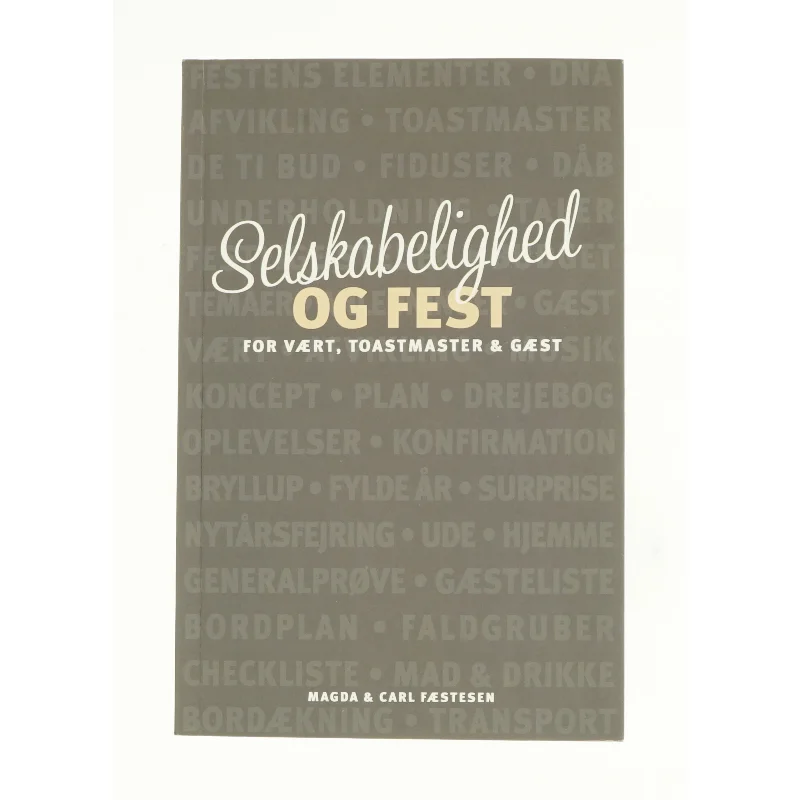 Selskabelighed og fest (bog)