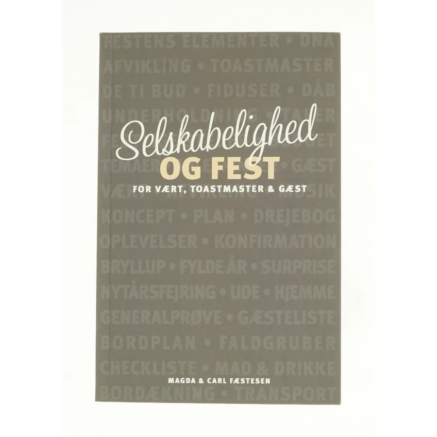 Selskabelighed og fest (bog)