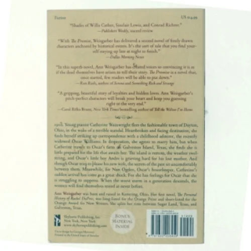 The Promise af Ann Weisgarber (Bog)