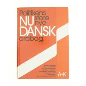 Politikens Store Nye Nudansk Ordbog (Danish Edition) (Bog)