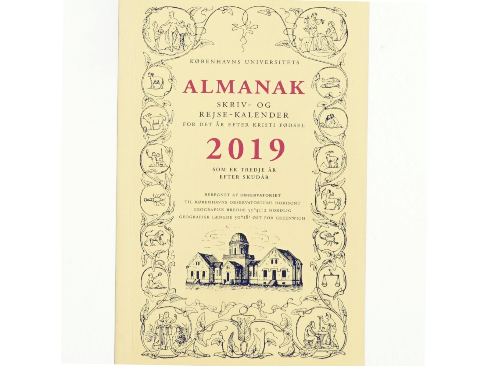 Københavns Universitets Almanak 2019