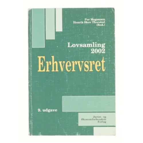 Lovsamling 2002, erhvervsret (Bog)