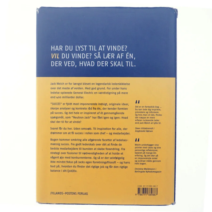 Succes af Jack og Suzy Welch