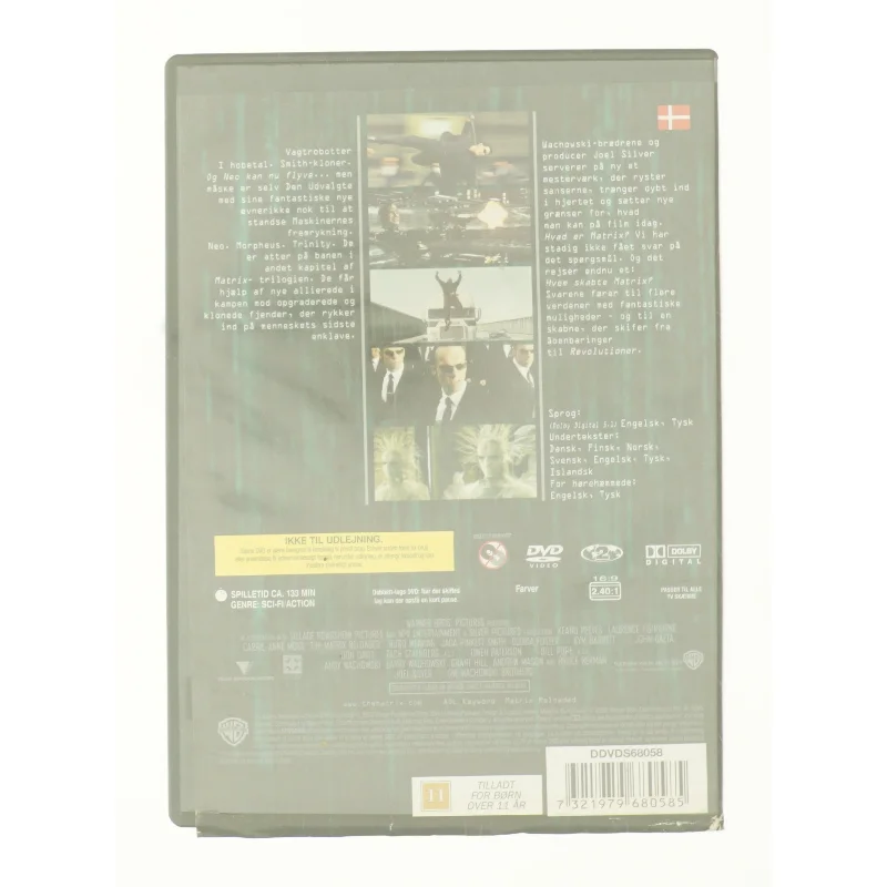 Matrix Reloaded fra DVD