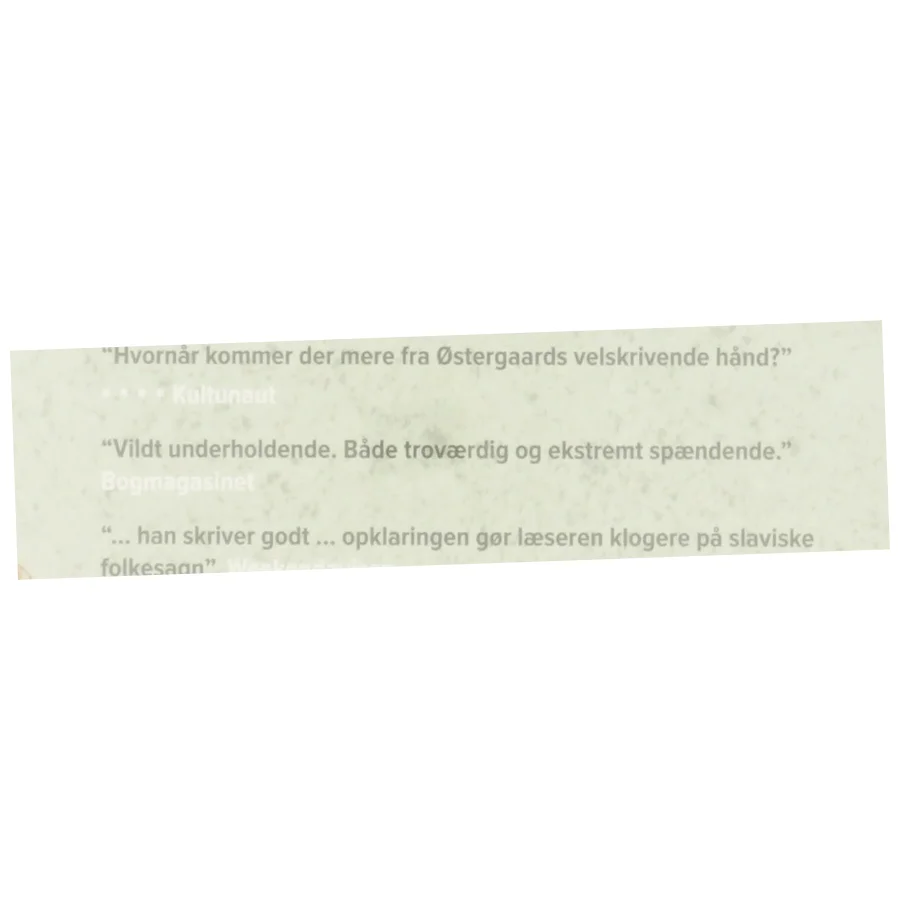 Dragen, sangeren, helten af Jens Østergaard (f. 1979) (Bog)