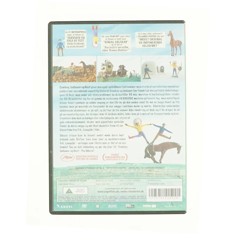 COWBOY, INDIANER & HEST, MOVIE (Bog)