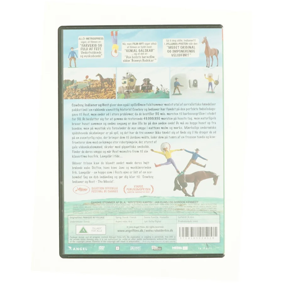 COWBOY, INDIANER & HEST, MOVIE (Bog)