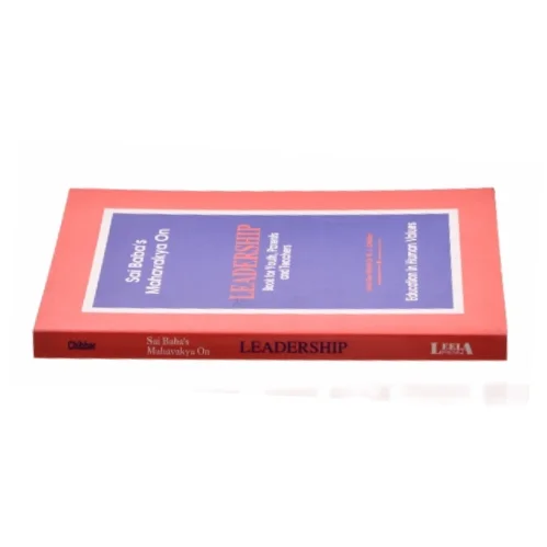Sai Baba's Mahavakya on Leadership : Book for Youth, Parents and Teachers af M. L. Chibber (Bog)