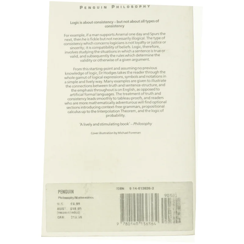 Logic by Wilfrid Hodges Paperback | Indigo Chapters af Hodges, Wilfrid (Bog)