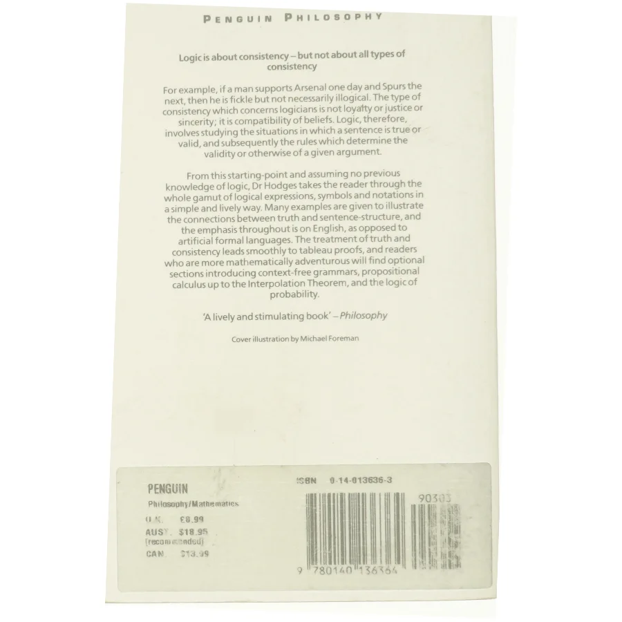 Logic by Wilfrid Hodges Paperback | Indigo Chapters af Hodges, Wilfrid (Bog)
