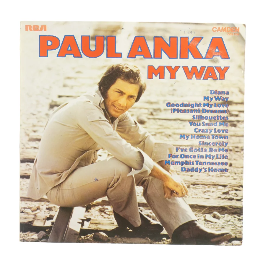Paul Anka My way Vinylplade