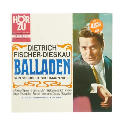 Dietrich Fischer-Dieskau Balladen Vinylplade