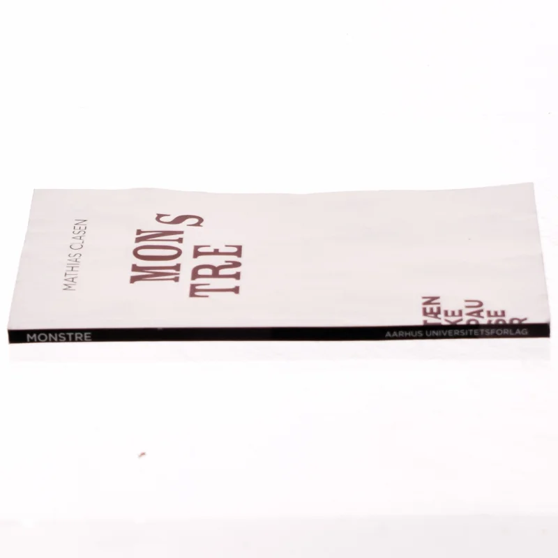 Monstre af Mathias F. Clasen (Bog)