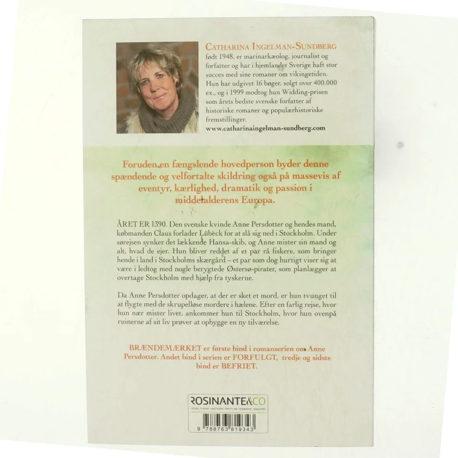 Brændemærket af Catharina Ingelman-Sundberg