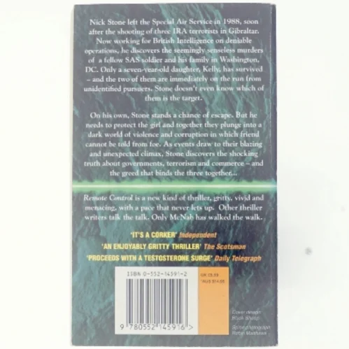 Remote control af Andy McNab (Bog)