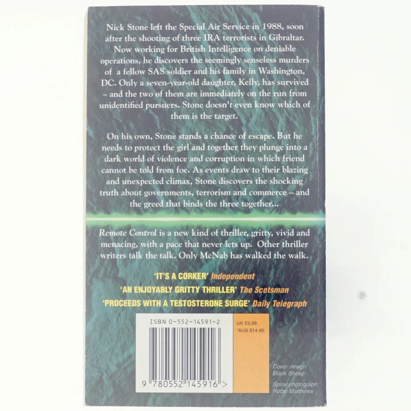 Remote control af Andy McNab (Bog)