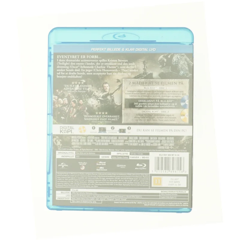 Snow White and the Huntsman fra DVD