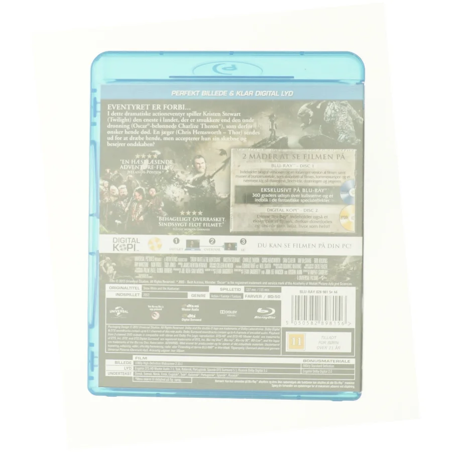 Snow White and the Huntsman fra DVD