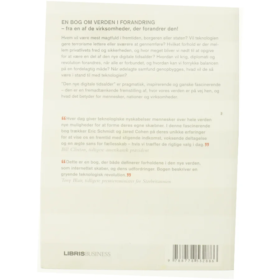 Den nye digitale tidsalder af Eric Schmidt (f. 1955), Jared Cohen (Bog)