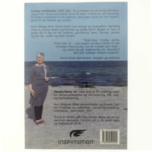 Indtag chefstolen i dit liv : boost dig selv og din familie i sommerferien - en personlig guide af Vibeke Nørly (Bog)