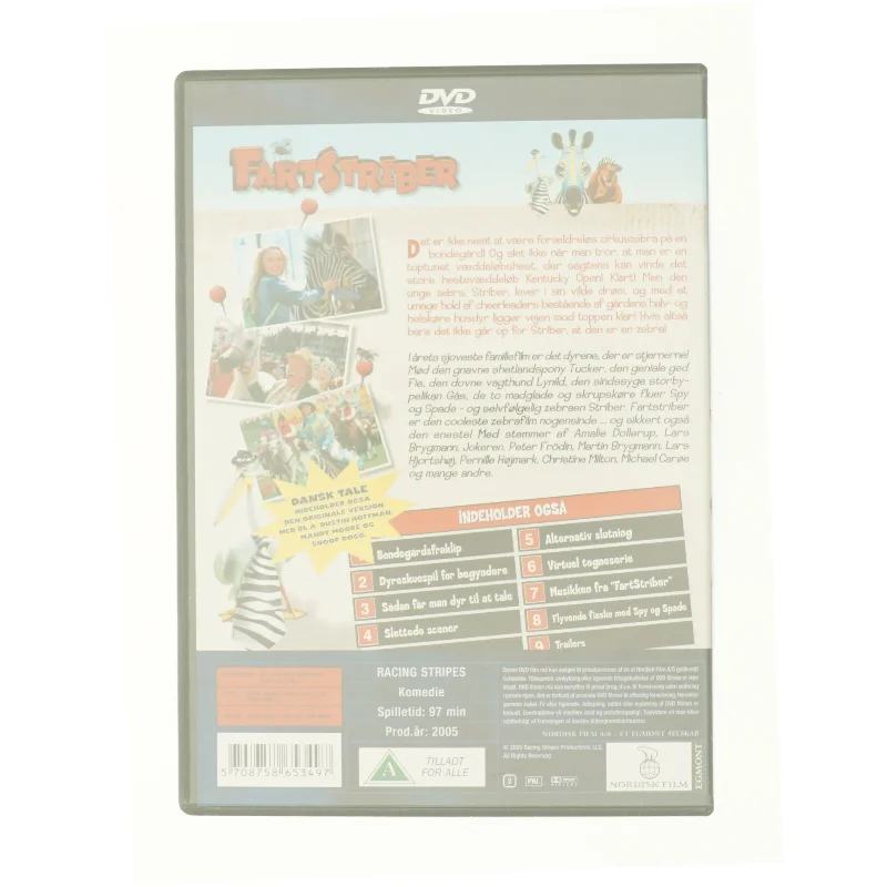 Racing Stripes  fra DVD