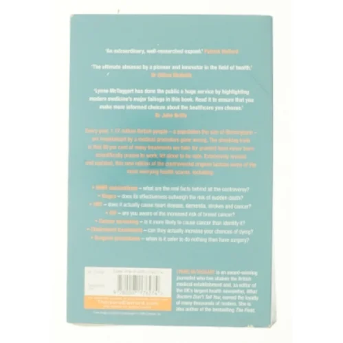 What Doctors Don’t Tell You, Self-Improvement & Colouring, Paperback, Lynne McTaggart af Lynne McTaggart (Bog)