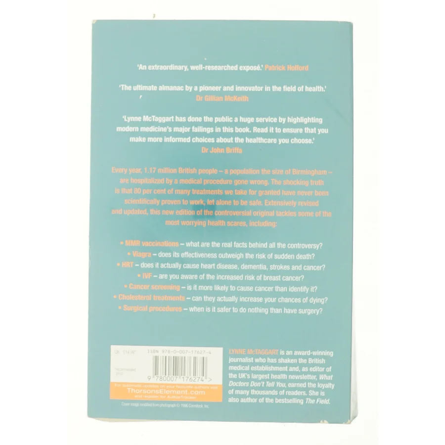 What Doctors Don’t Tell You, Self-Improvement & Colouring, Paperback, Lynne McTaggart af Lynne McTaggart (Bog)