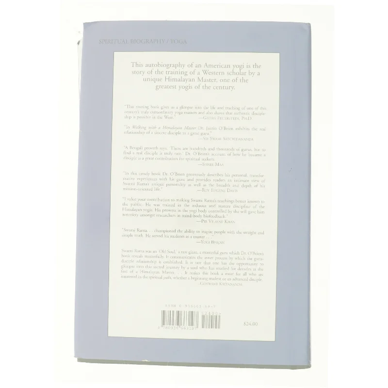 Walking with a Himalayan Master: an American's Odyssey af O'Brian, Justin / C'Brien, Justin / O'Brien, Justin (Bog)