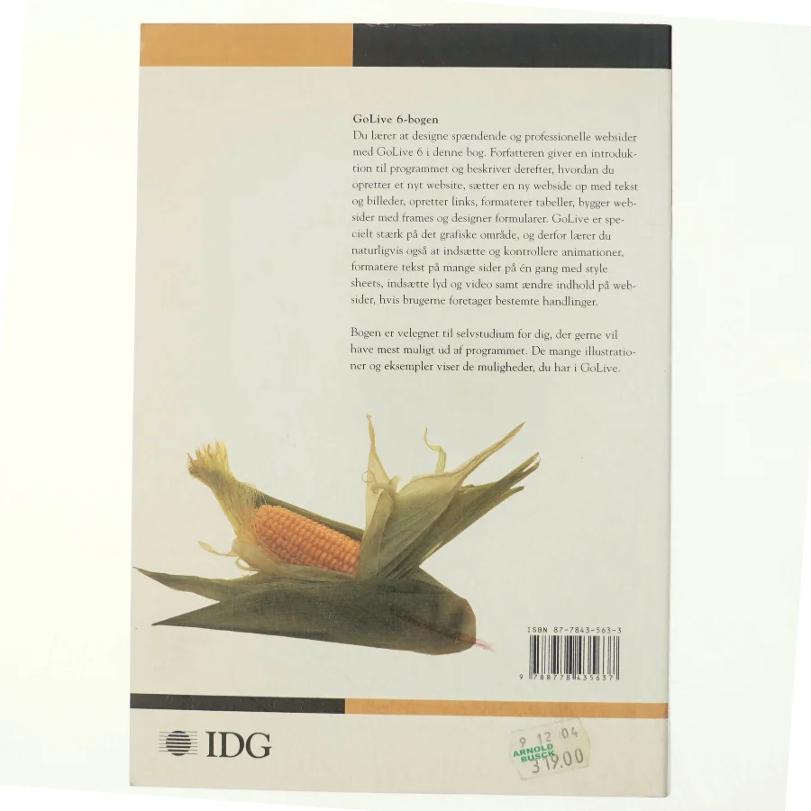 GoLive 6 bogen af Lars Grønvad (Bog)