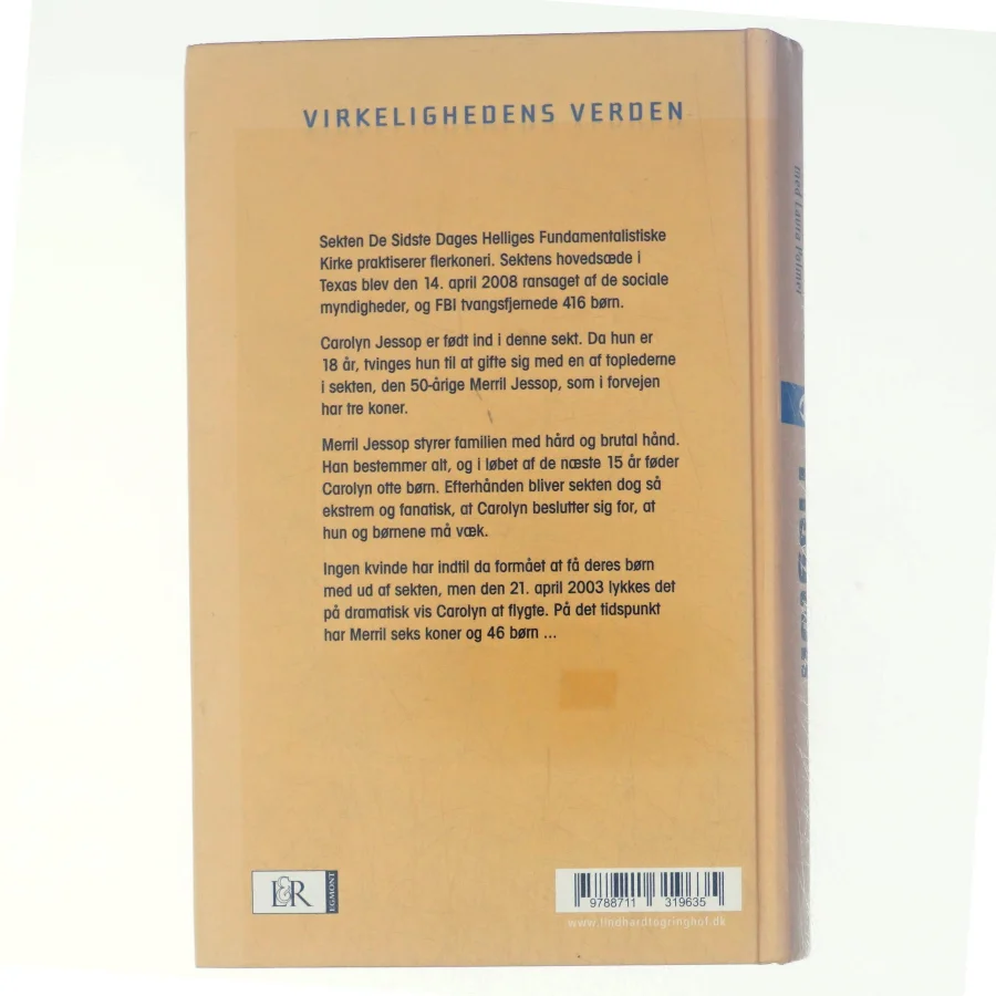 Flugten af Carolyn Jessop, Laura Palmer (Bog)