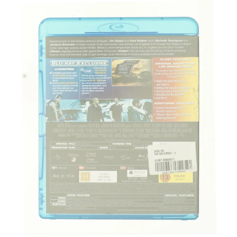 Fast & Furious fra DVD