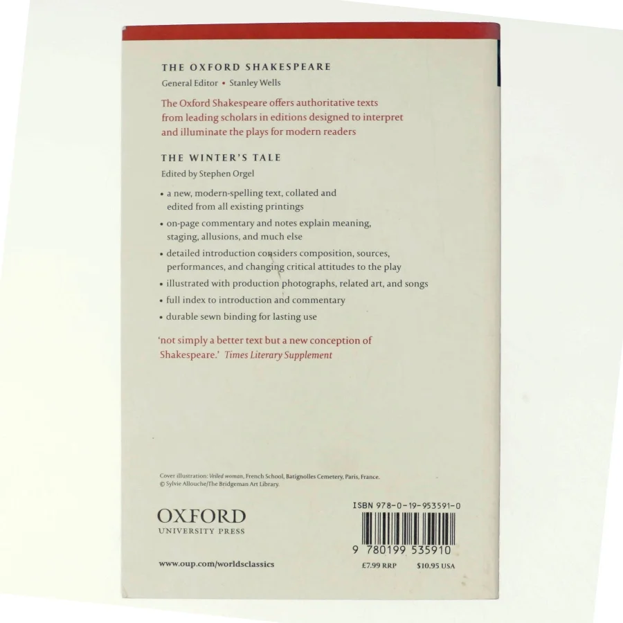 The Oxford Shakespeare: The Winter's Tale af William Shakespeare (Bog)