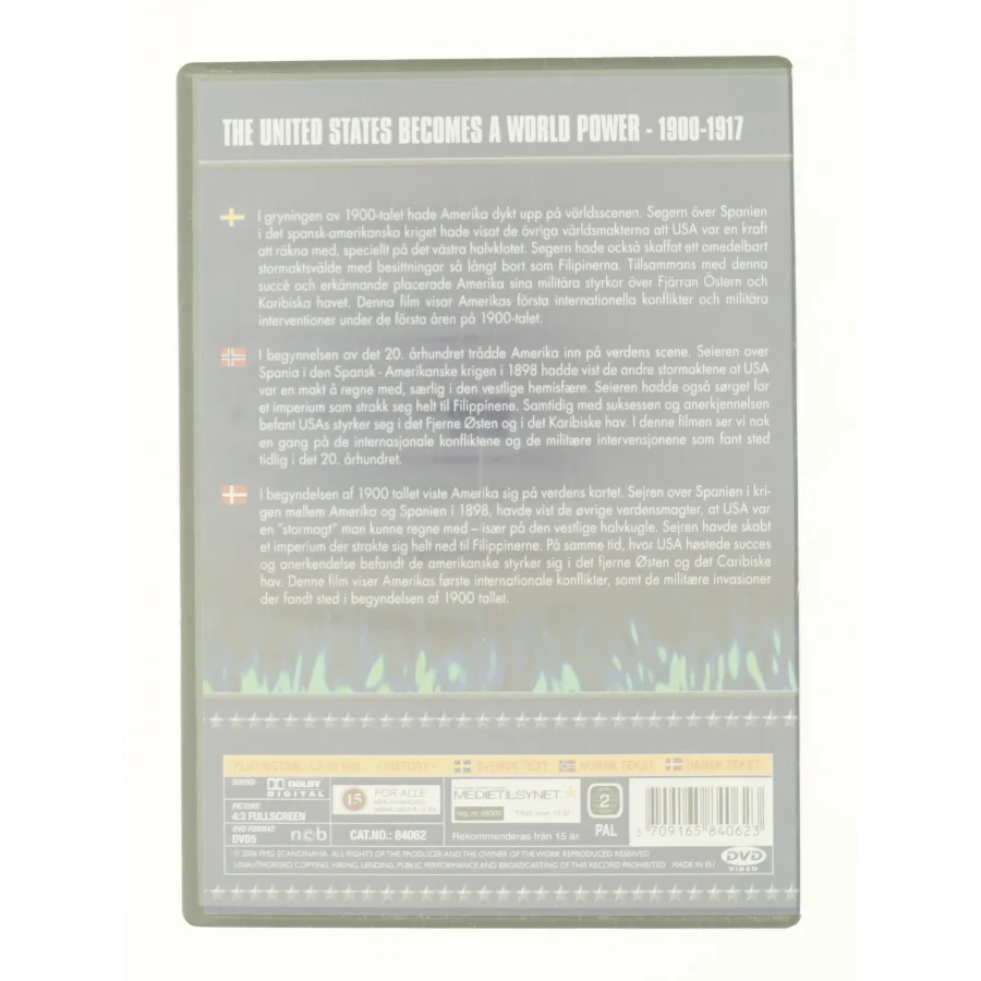 The united states becomes a world power 1900-1917 fra DVD