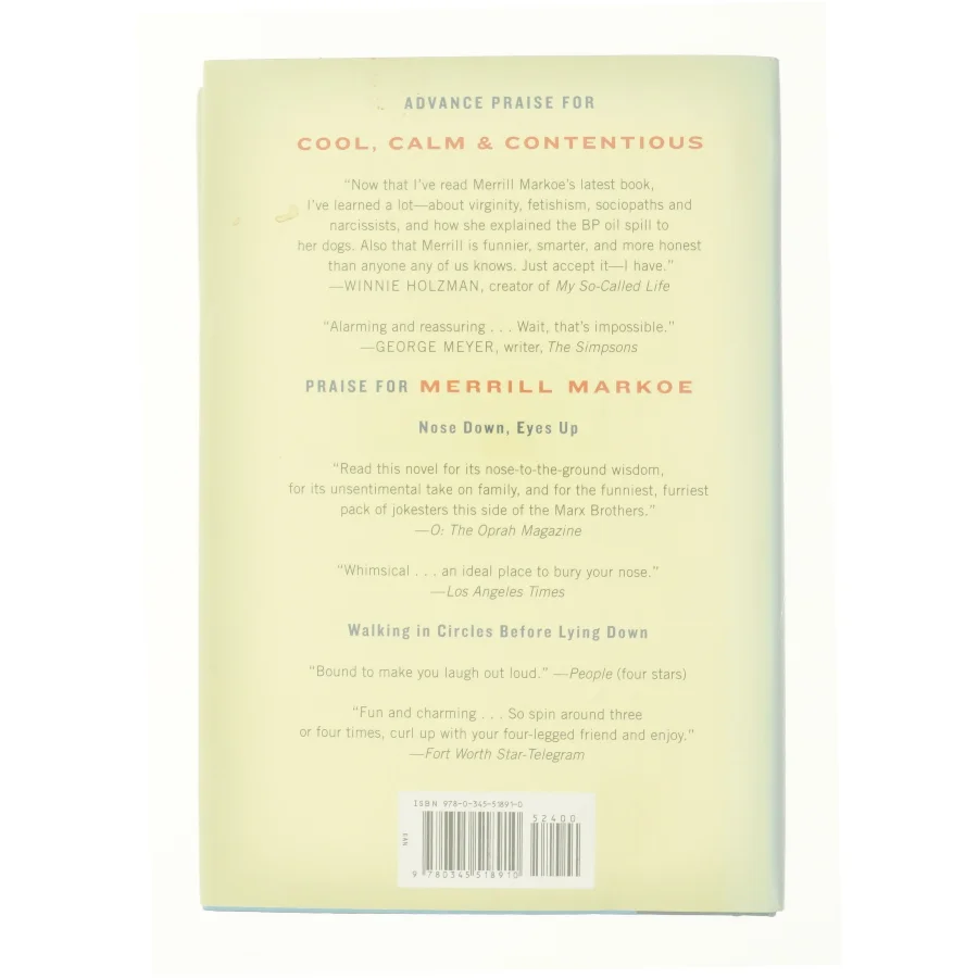 Cool  Calm & Contentious (eBook) af Merrill Markoe (Bog)