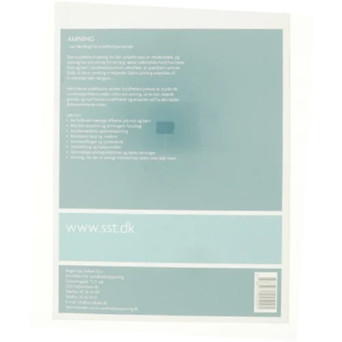 Amning af Sundhedsstyrelsen (Bog)