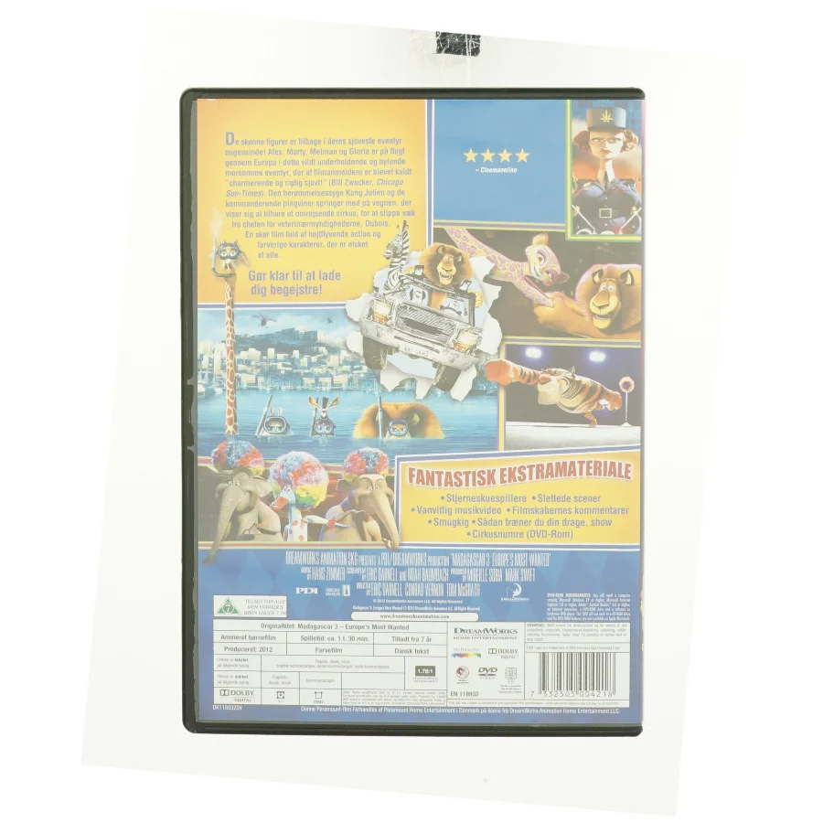 Madagascar 3: Efterlyst i hele Europa
