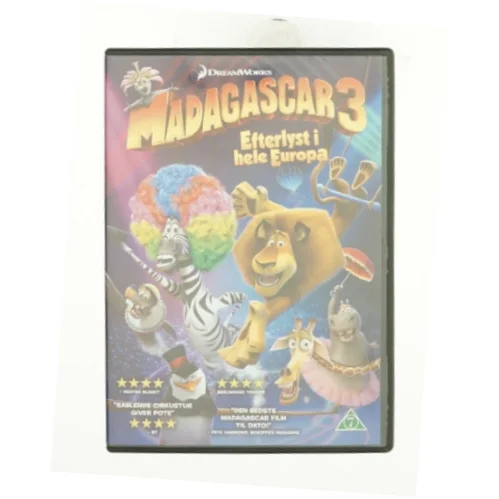 Madagascar 3: Efterlyst i hele Europa