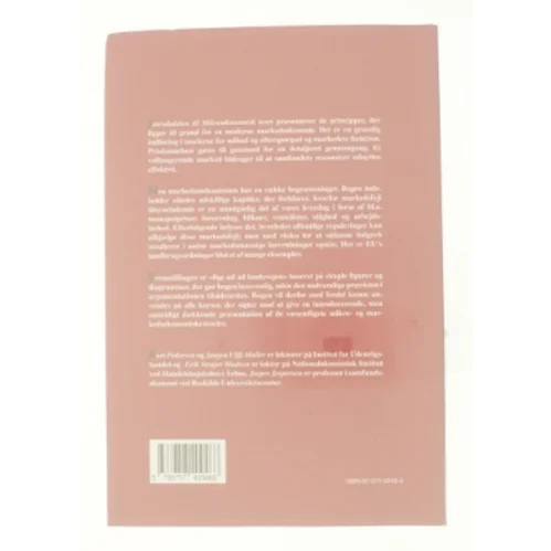 Introduktion til mikroøkonomisk teori af Kurt Pedersen (f. 1942) (Bog)