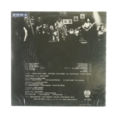 Jumfru Ane Band Rock me Baby Vinylplade