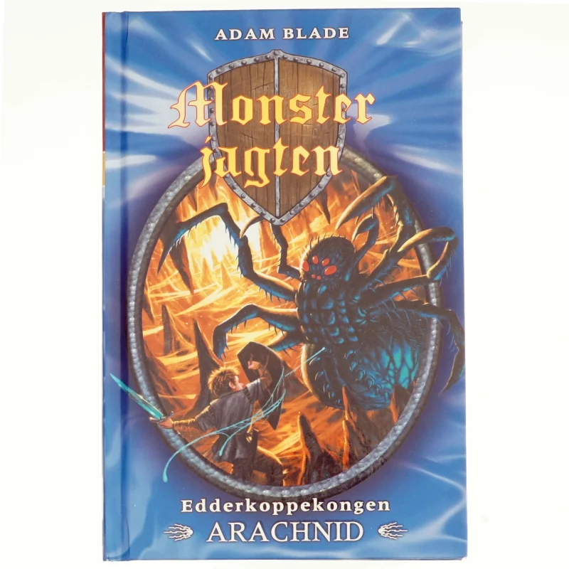 Edderkoppekongen Arachnid af Adam Blade (Bog) Monsterjagten