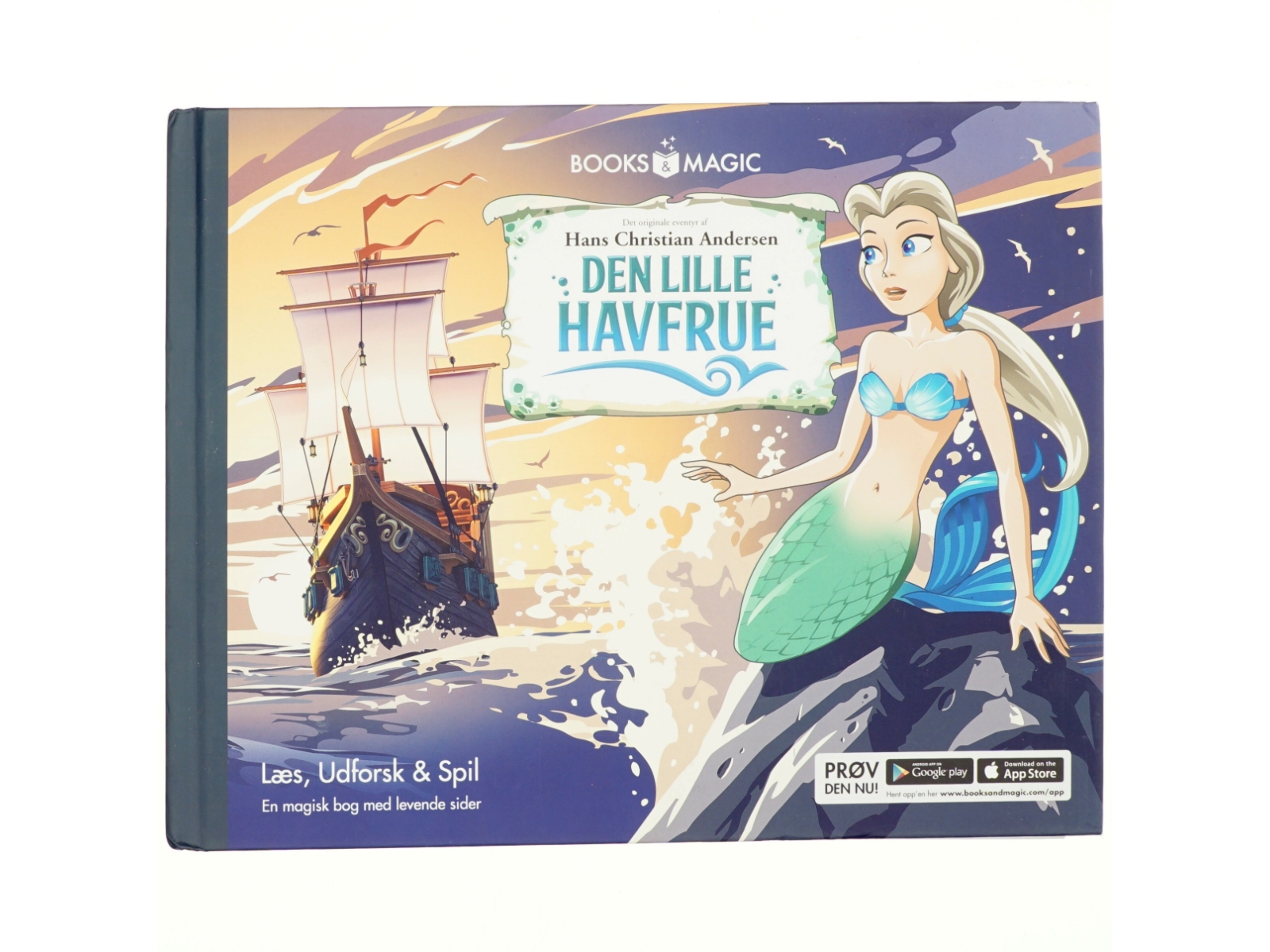 Den lille havfrue - en magisk augmented reality bog af H. C. Andersen (Bog)