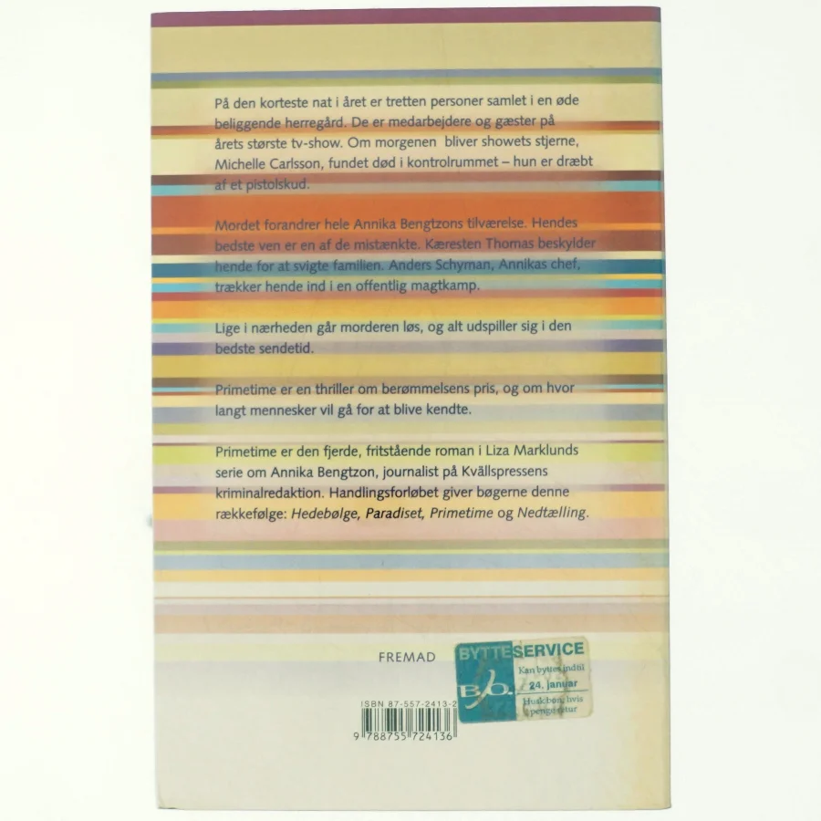 Primetime af Liza Marklund (Bog)