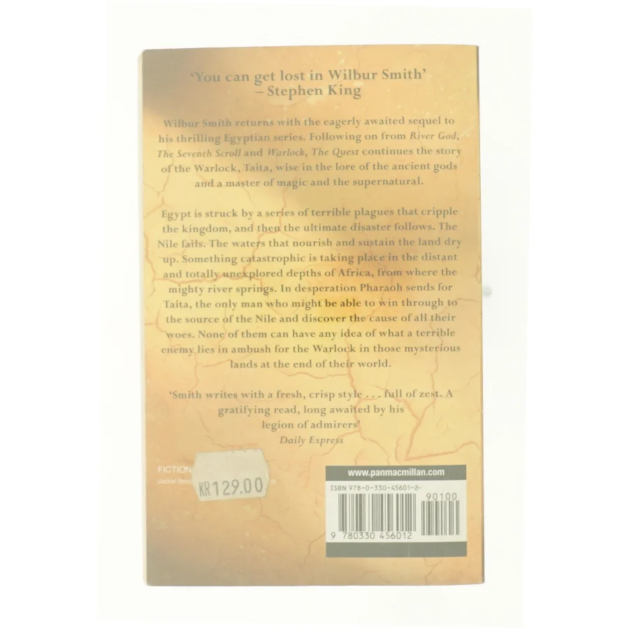 The Quest by Wilbur Smith af Wilbur Smith (Bog)