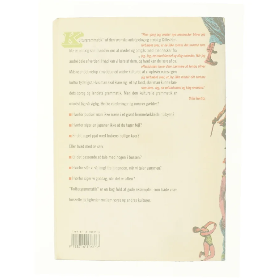 Kulturgrammatik af Gillis Herlitz (Bog)