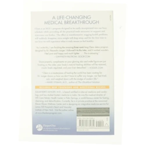 Clean af Alejandro Junger (Bog)