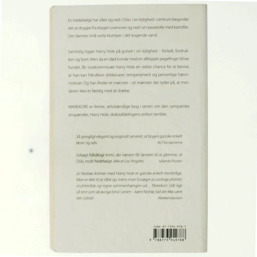 Marekors af Jo Nesbø (Bog)