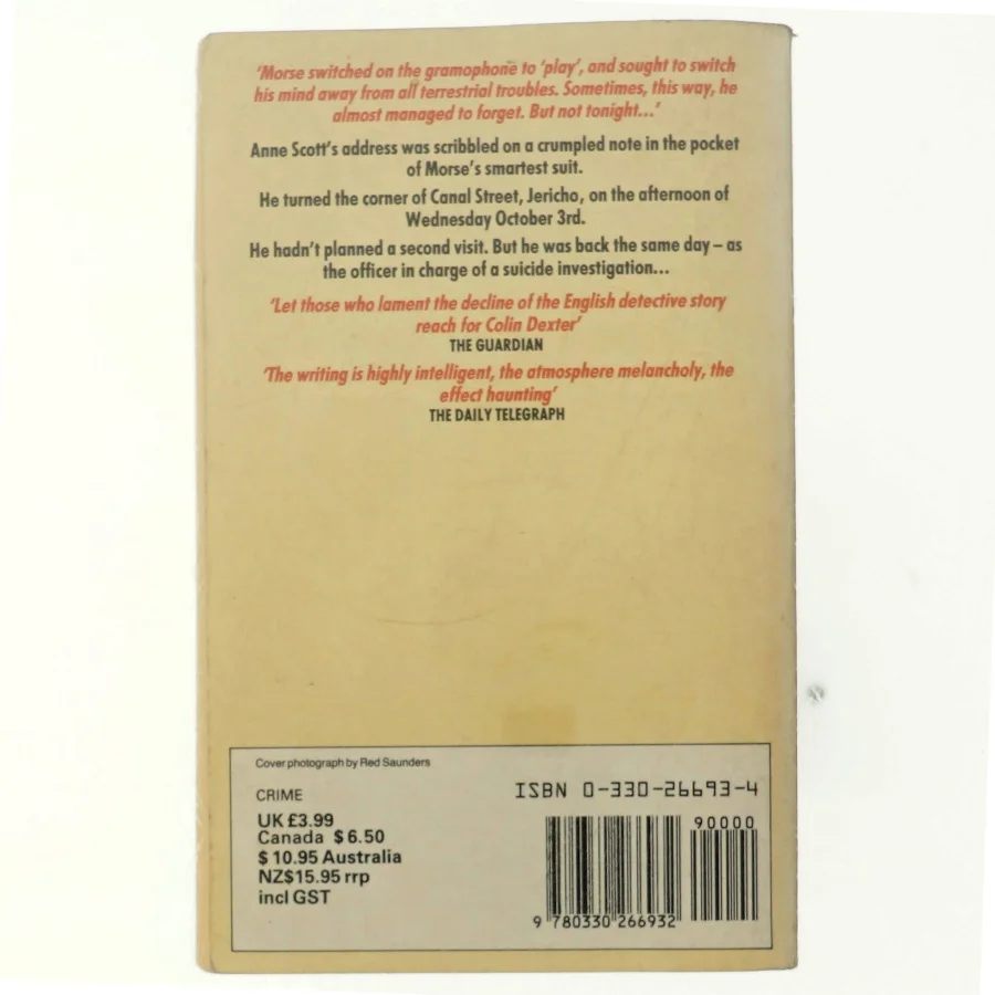 The dead of Jericho af Colin Dexter (Bog)